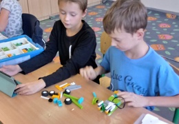programowanie kl.3. Lego WeDo 2.0. Projekt Dźwig.