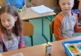 programowanie kl.3. Lego WeDo 2.0. Projekt Robot